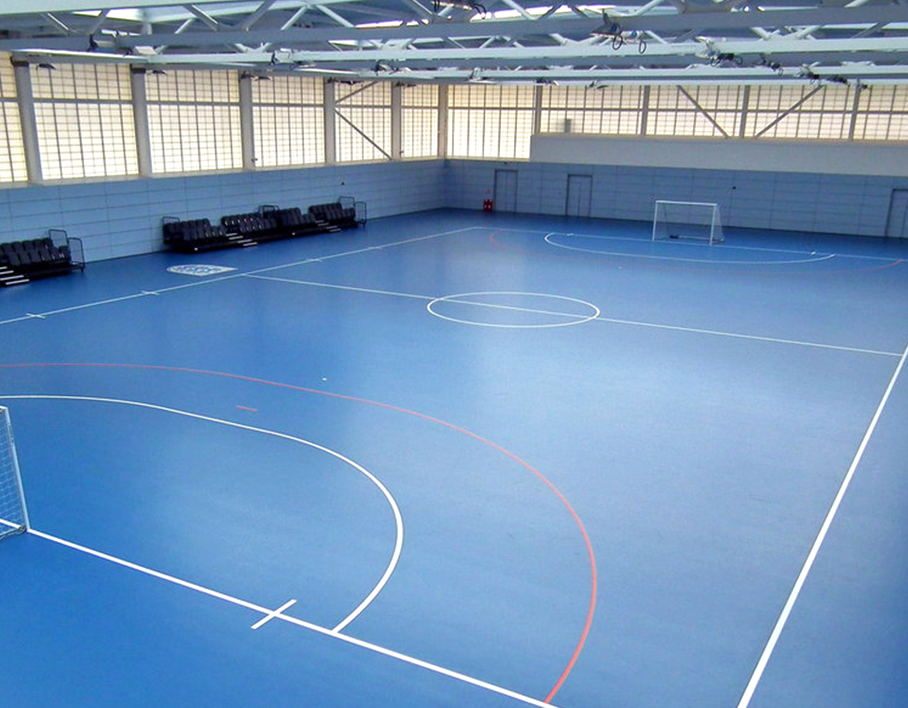 室內(nèi)小(xiǎo)足球館地(dì)闆鋪裝工(gōng)程